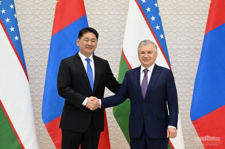 Президенты Узбекистана и Монголии договорились о подготовке новой программы многопланового сотрудничества
