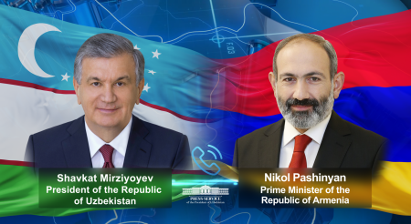 The President of Uzbekistan and the Prime Minister of Armenia Discuss Promising Areas of Cooperation
