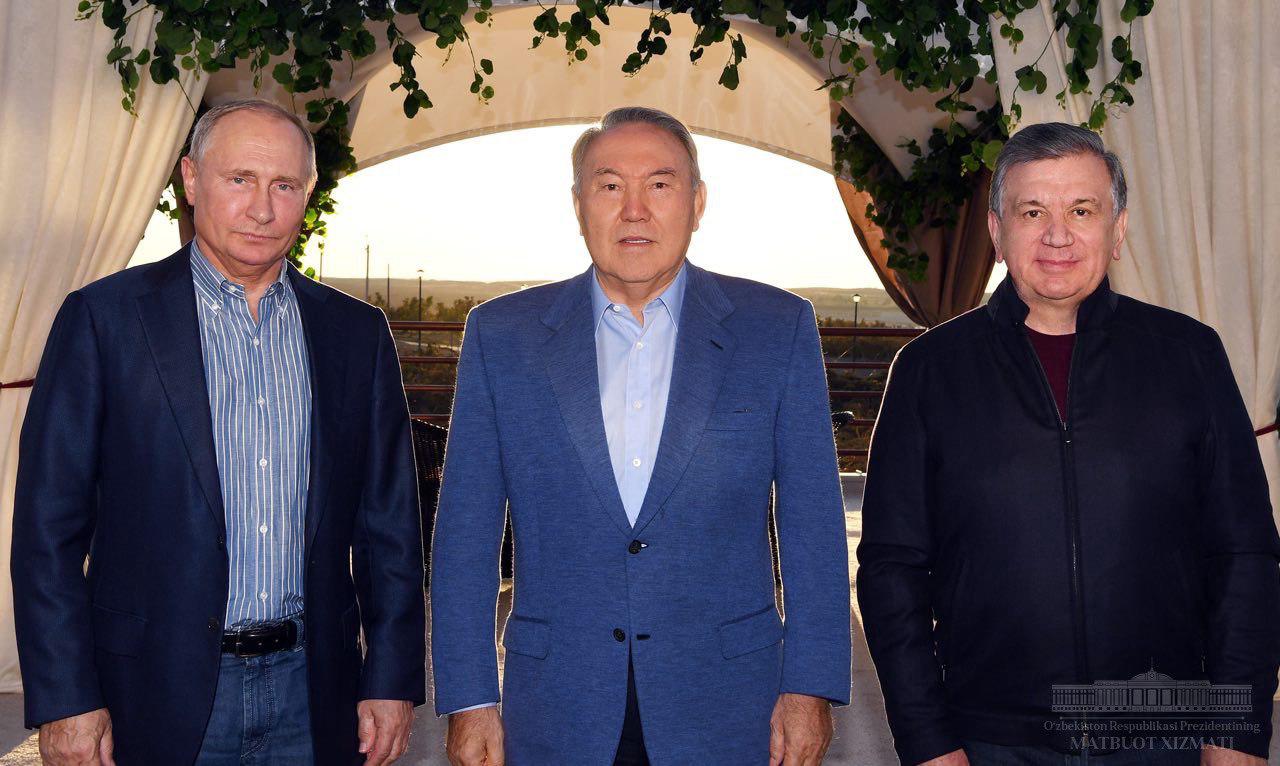 О неформальной встрече Президента Республики Узбекистан с Президентом Российской Федерации и Президентом Республики Казахстан