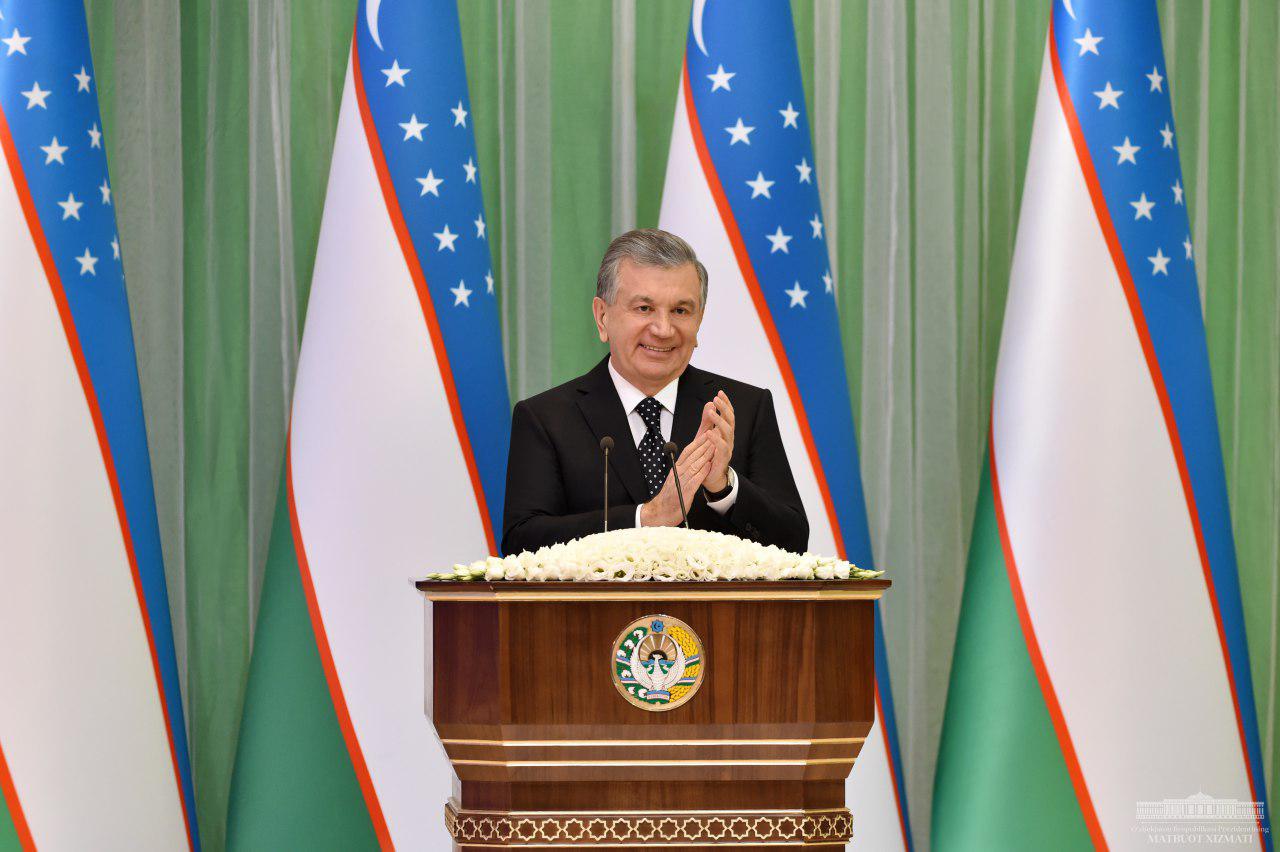 Президент Республики Узбекистан Шавкат Мирзияев