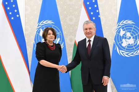 President of Uzbekistan Receives the Under-Secretary-General of the United Nations