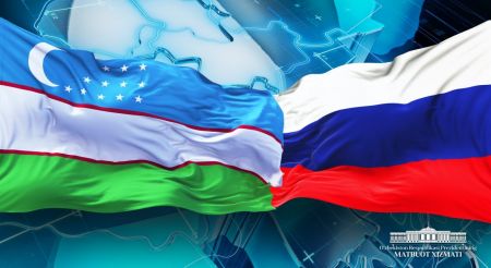 Leaders of Uzbekistan and Russia  Exchange Congratulatory Messages