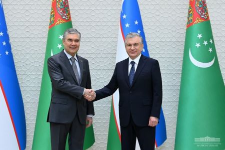 Presidents of Uzbekistan and Turkmenistan Discuss Strengthening Strategic Partnership