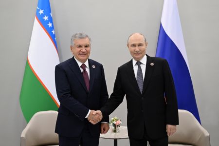 Лидеры Узбекистана и России обсудили актуальные вопросы двусторонней повестки