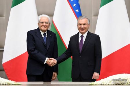 A Set of Bilateral Documents on Further Development of Multifaceted Uzbek-Italian Cooperation Adopted