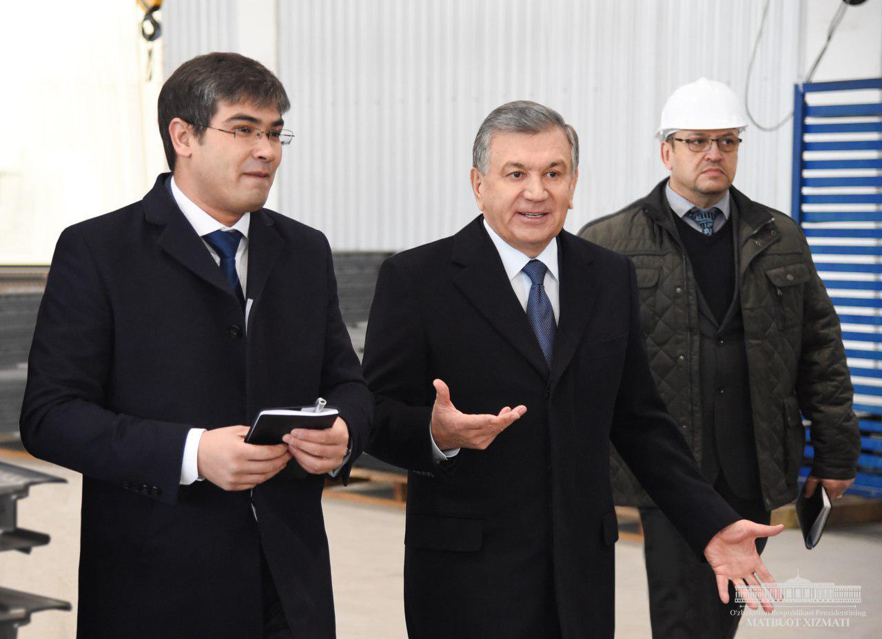 Shavkat Mirziyoyev investitsiya loyihalari boʻyicha topshiriqlar berdi