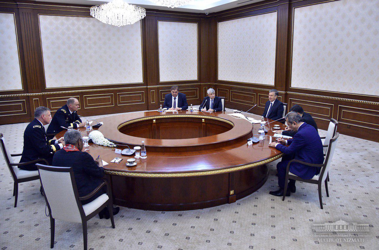 Oʻzbekiston Prezidenti AQSH delegatsiyasini qabul qildi