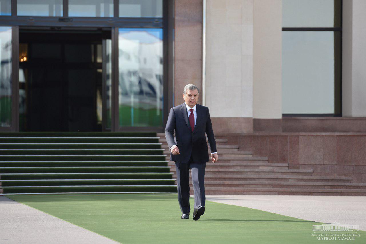 Shavkat Mirziyoyev leaves for Surkhandarya