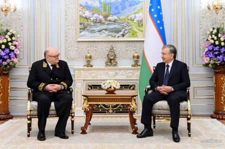 President of Uzbekistan Receives Ambassador of Russia