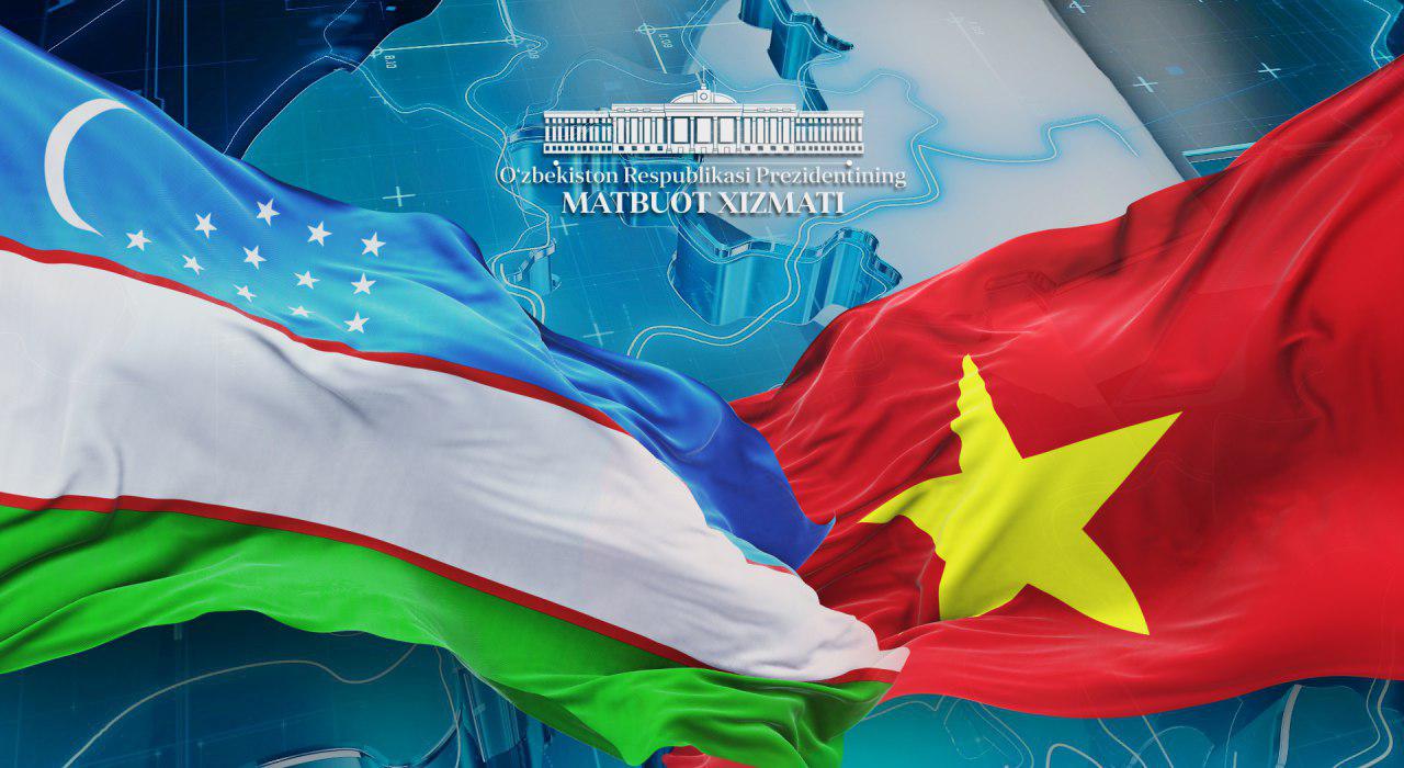 Shavkat Mirziyoyev congratulates the President of Vietnam