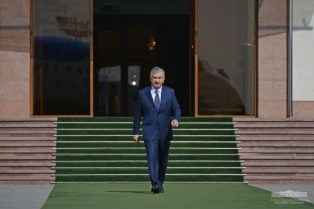 President Shavkat Mirziyoyev Leaves for Tajikistan