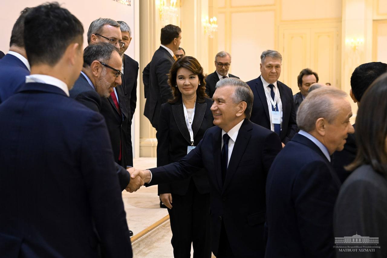 Первая пленарная сессия Совета иностранных инвесторов при президенте Узбекистана