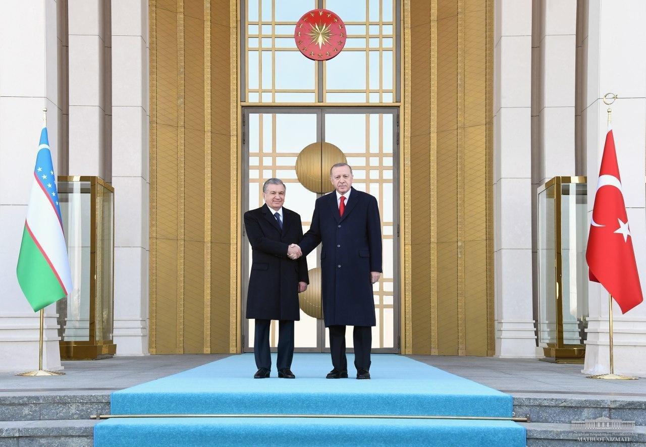 Состоялись переговоры Президентов Узбекистана и Турции