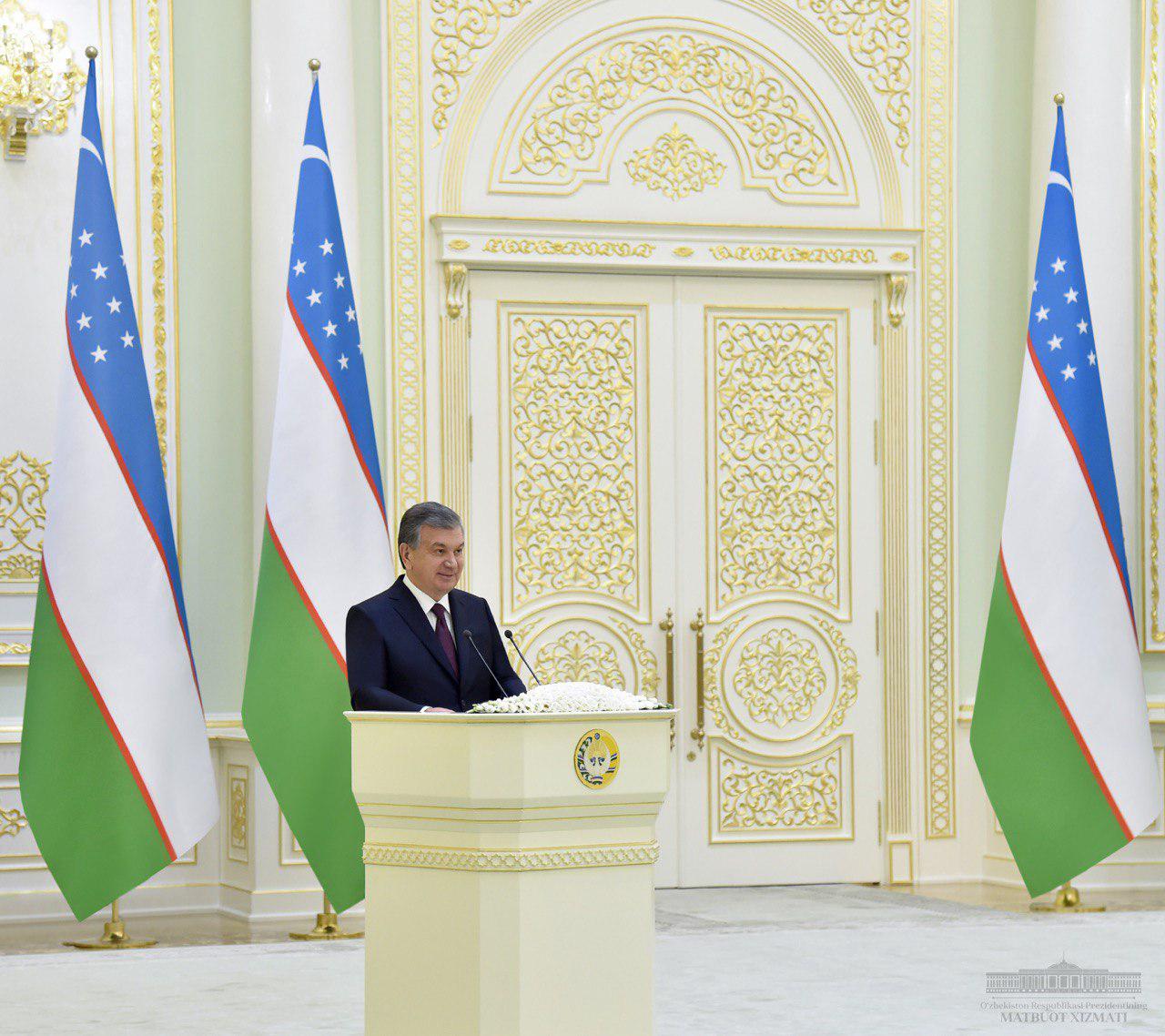 The President of Uzbekistan accepts credentials of foreign ambassadors