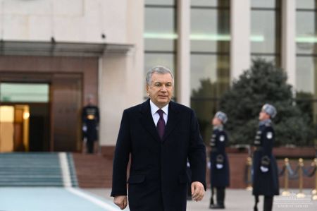 President of Kazakhstan Arrives in Uzbekistan on a State Visit