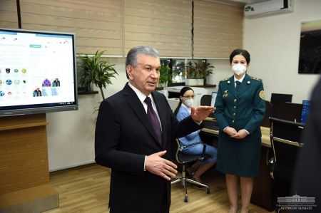 President got Acquainted with the Activities of the Main Department of Internal Affairs