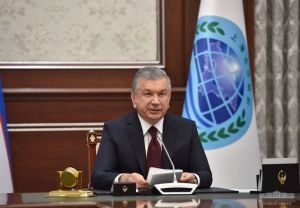 Выступление Президента Республики Узбекистан Шавката Мирзиёева на саммите Шанхайской организации сотрудничества