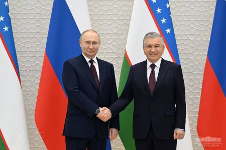 Президенты Узбекистана и России подтвердили приверженность дальнейшему расширению многогранного сотрудничества