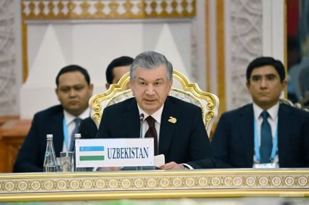 Address by the President of the Republic of Uzbekistan Shavkat Mirziyoyev at a Meeting of the Council of Heads of States of the Shanghai Cooperation Organization