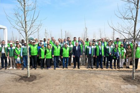 First Trees Planted in Youth Park