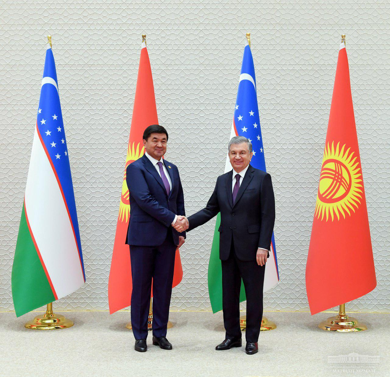 Shavkat Mirziyoyev received the Prime Minister of the Kyrgyz Republic