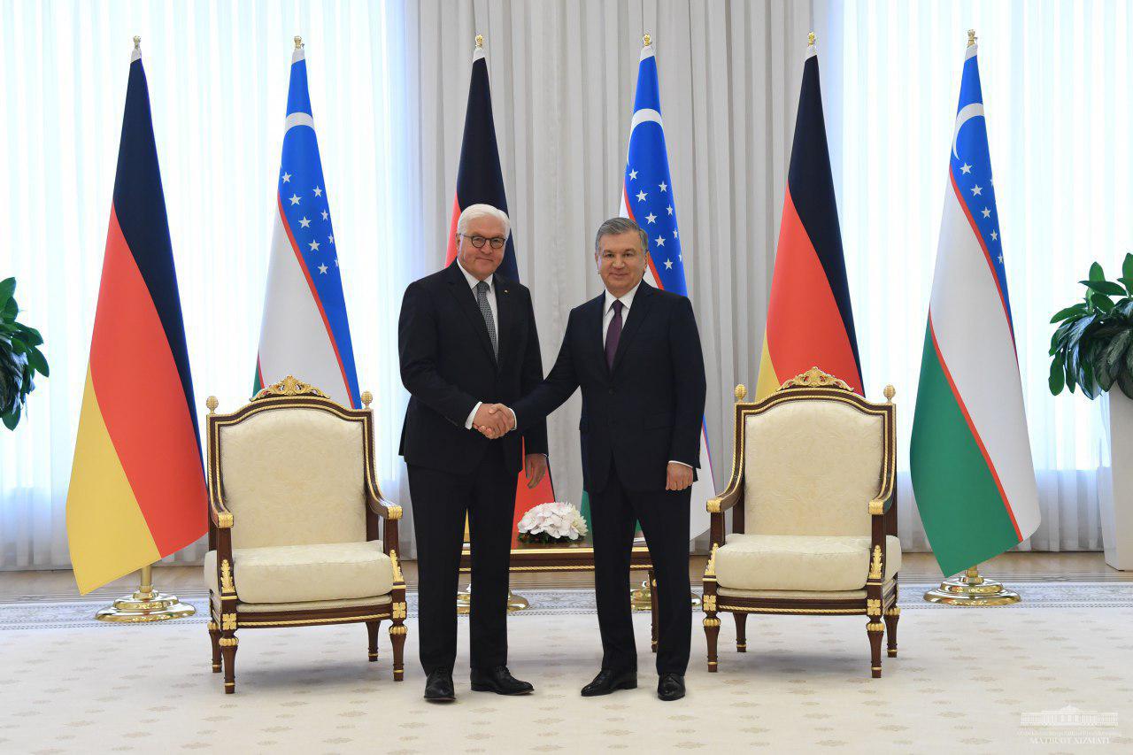 Presidents of Uzbekistan and Germany hold talks