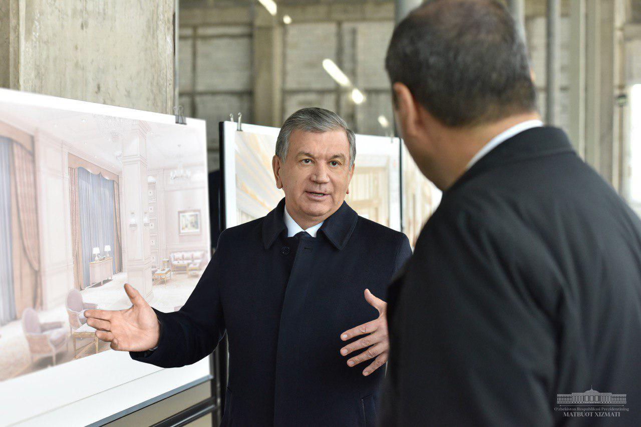 President Gets Familiar with Construction Works in Tashkent